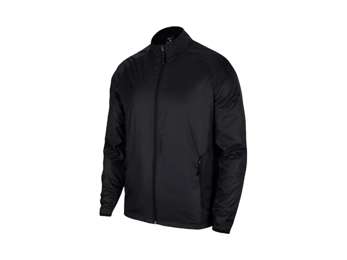 Nike Jackets Black Stand Collar Moderate