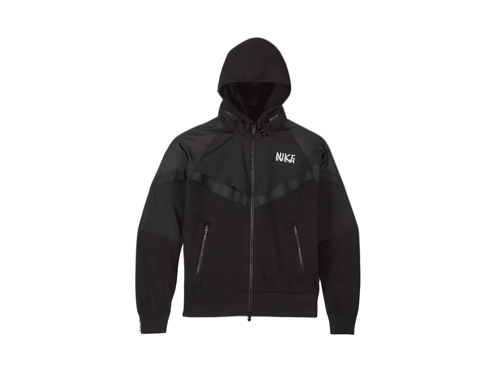 Nike x Sacai Full Zip Hoodie Asia Sizing