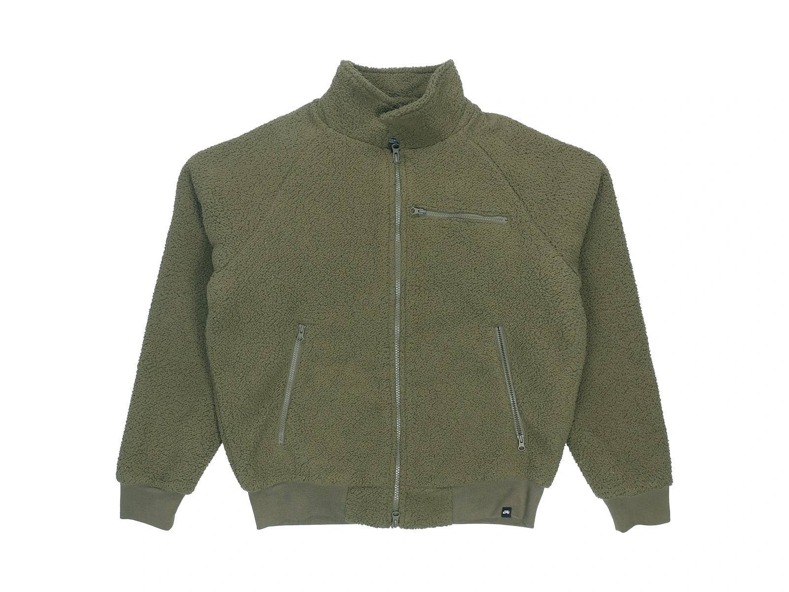 Nike Jackets Green Lapel Moderate Other