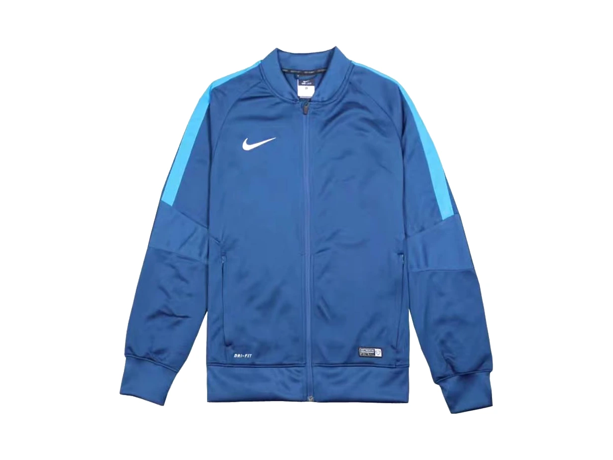 Nike Jackets Blue Stand Collar Moderate