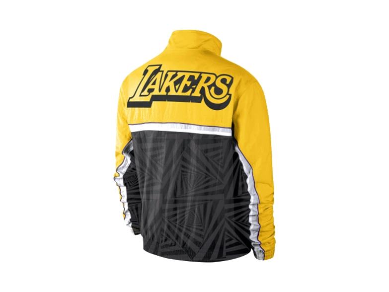 Nike Jackets Yellow Stand Collar