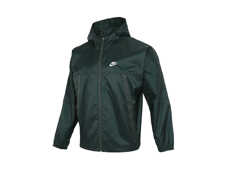 Nike Jackets Green Hooded Moderate Other