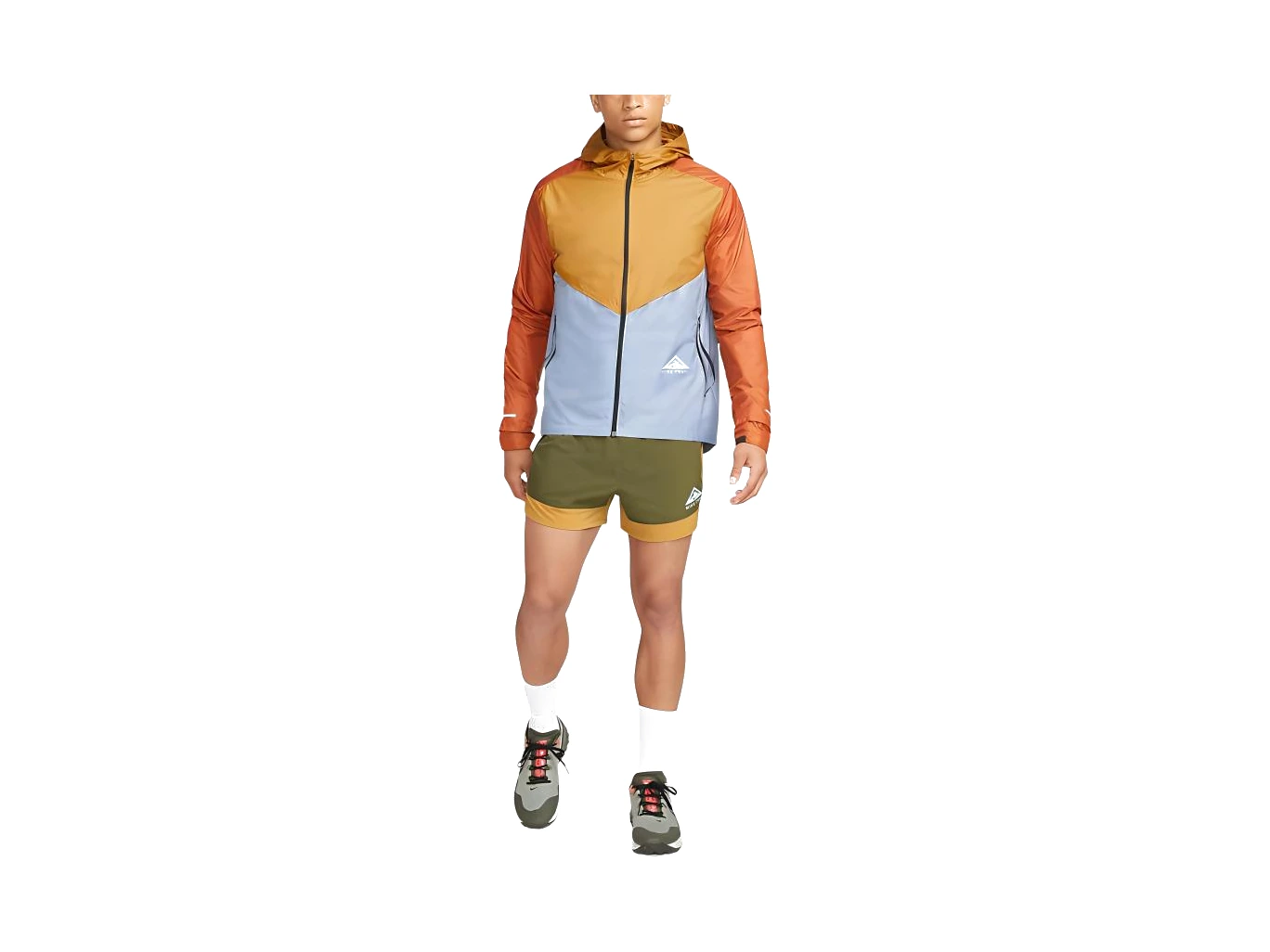 Nike Jackets Yellow Hooded