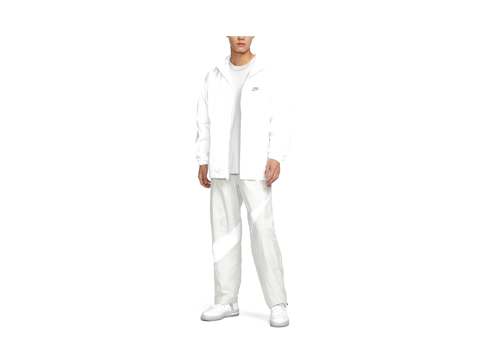 Nike Jackets White Hooded