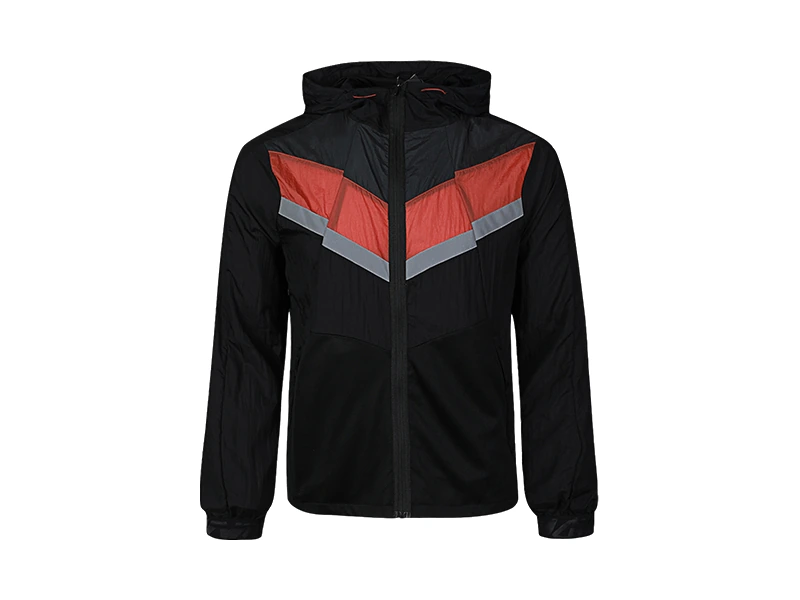 Nike Jackets Black Stand Collar Moderate