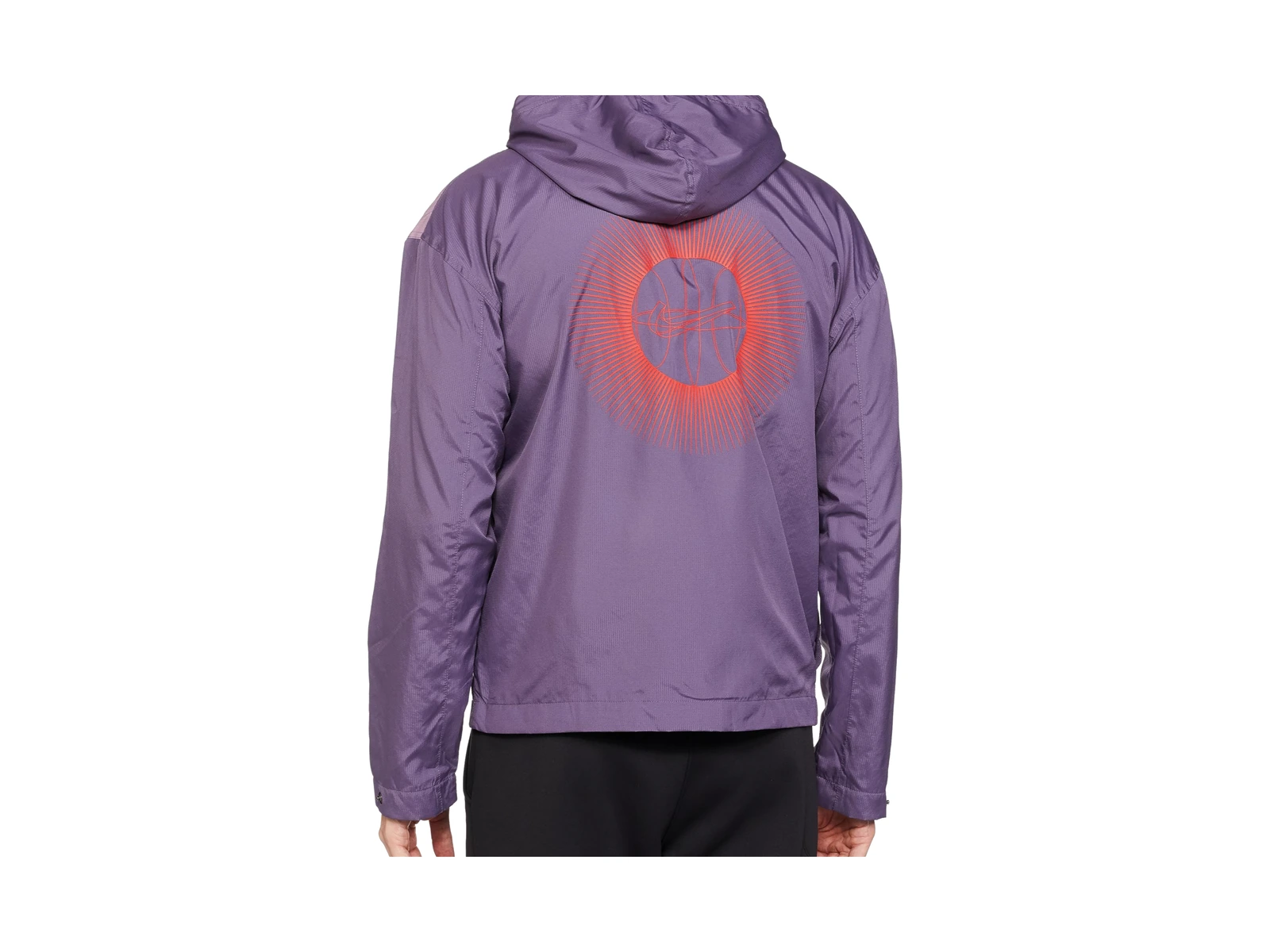 Nike Jackets Purple Hooded