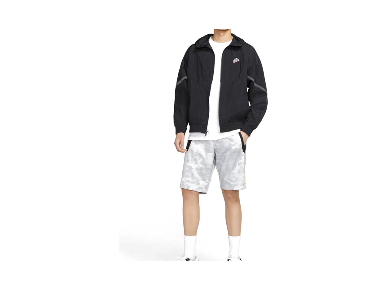 Nike Jackets Black Hooded Moderate Other