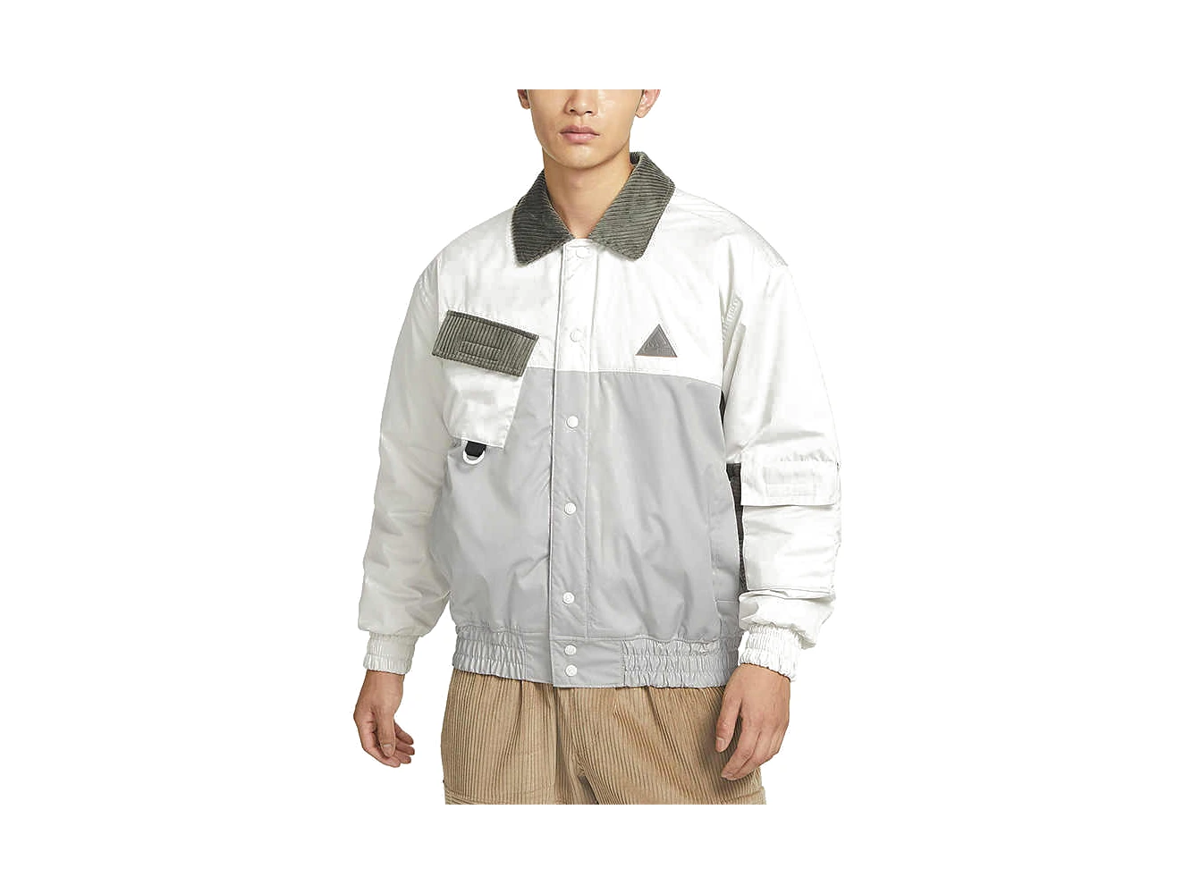 Nike Jackets Gray Lapel Moderate Other