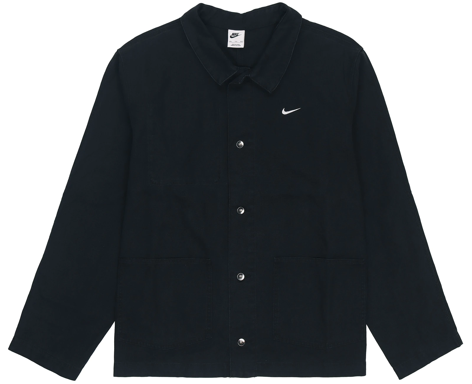 Nike Jackets Black Lapel Moderate Other