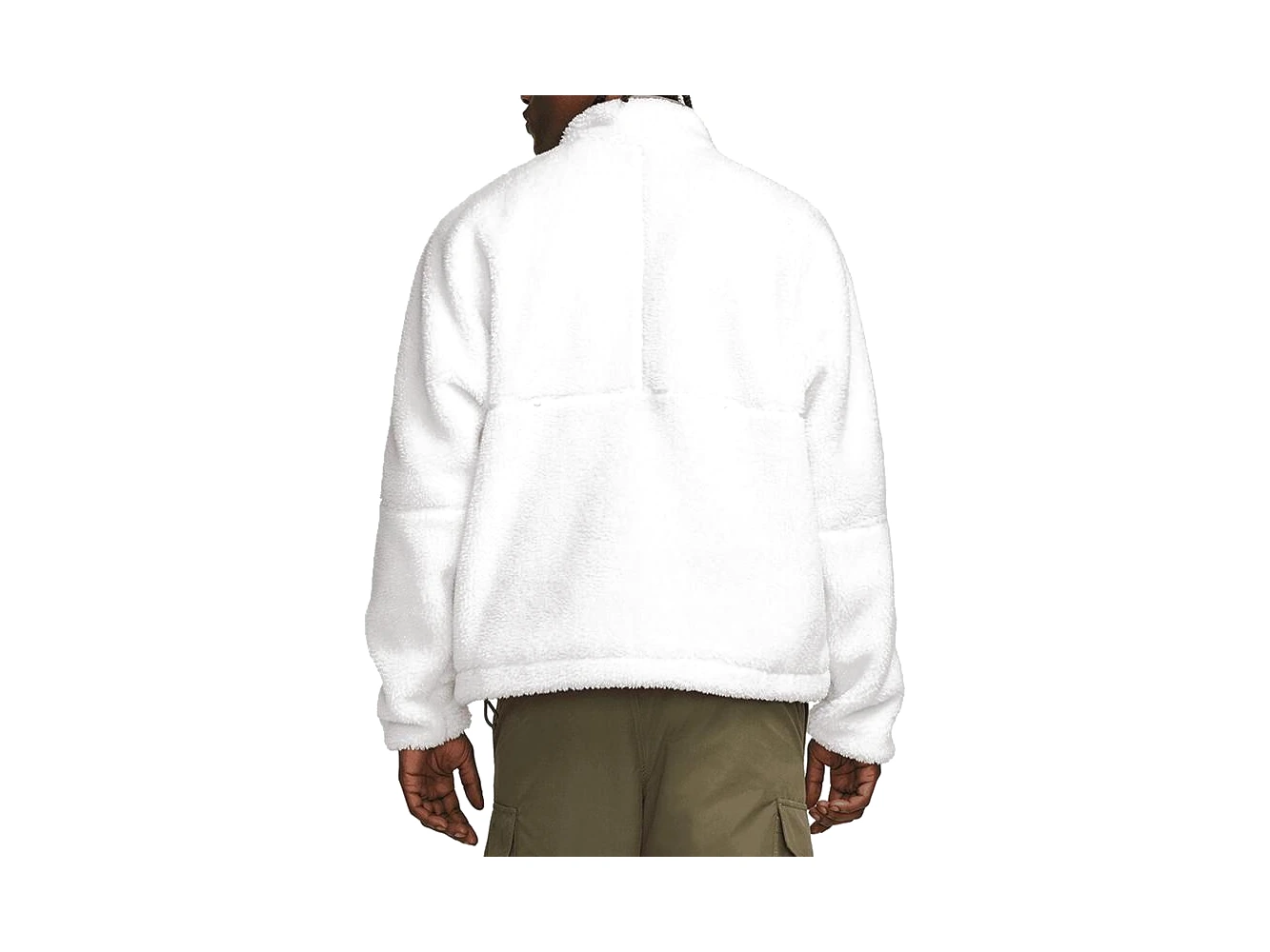 Nike Jackets White Stand Collar Moderate