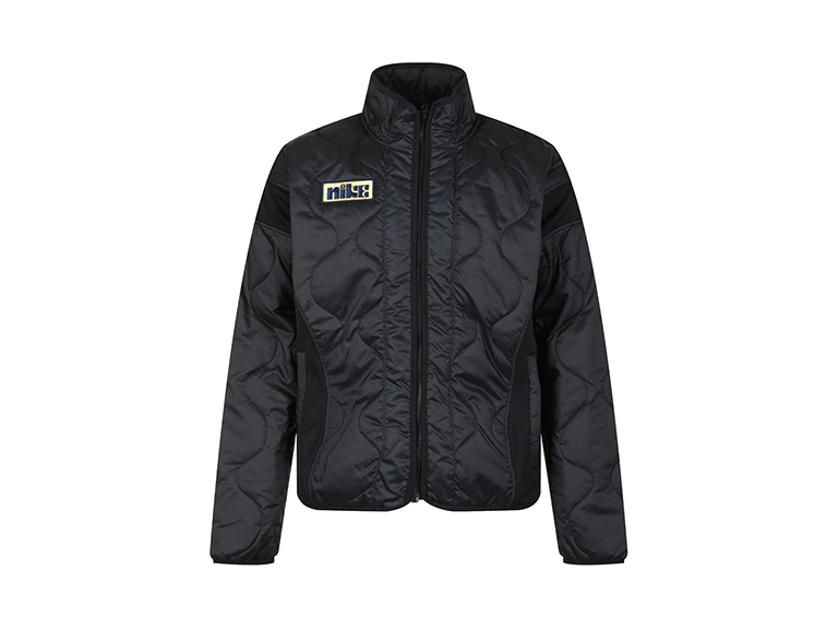 Nike Jackets Black Stand Collar Moderate