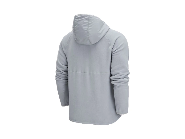 Nike Jackets Light Gray Hooded Thickened