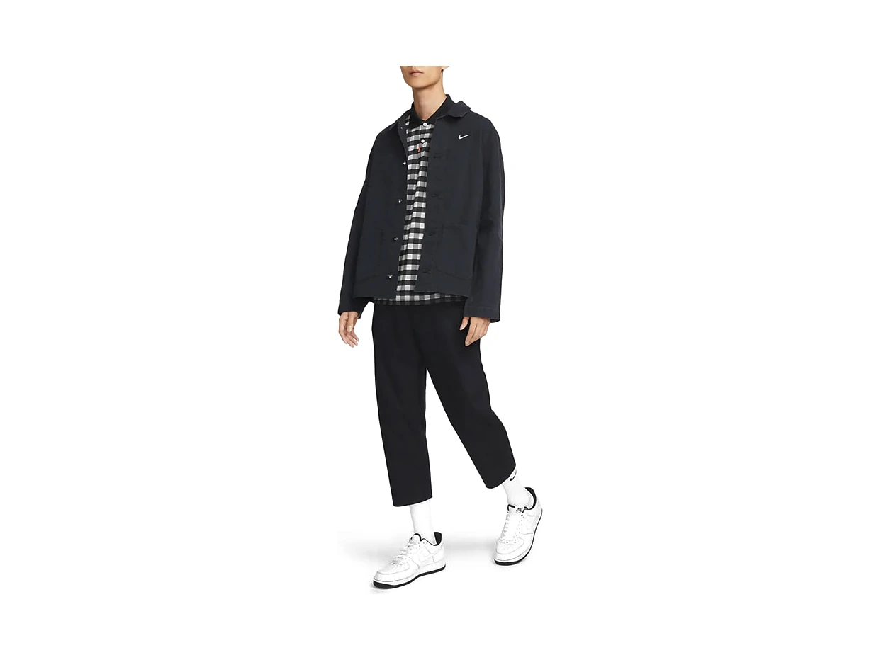 Nike Jackets Black Lapel Moderate Other