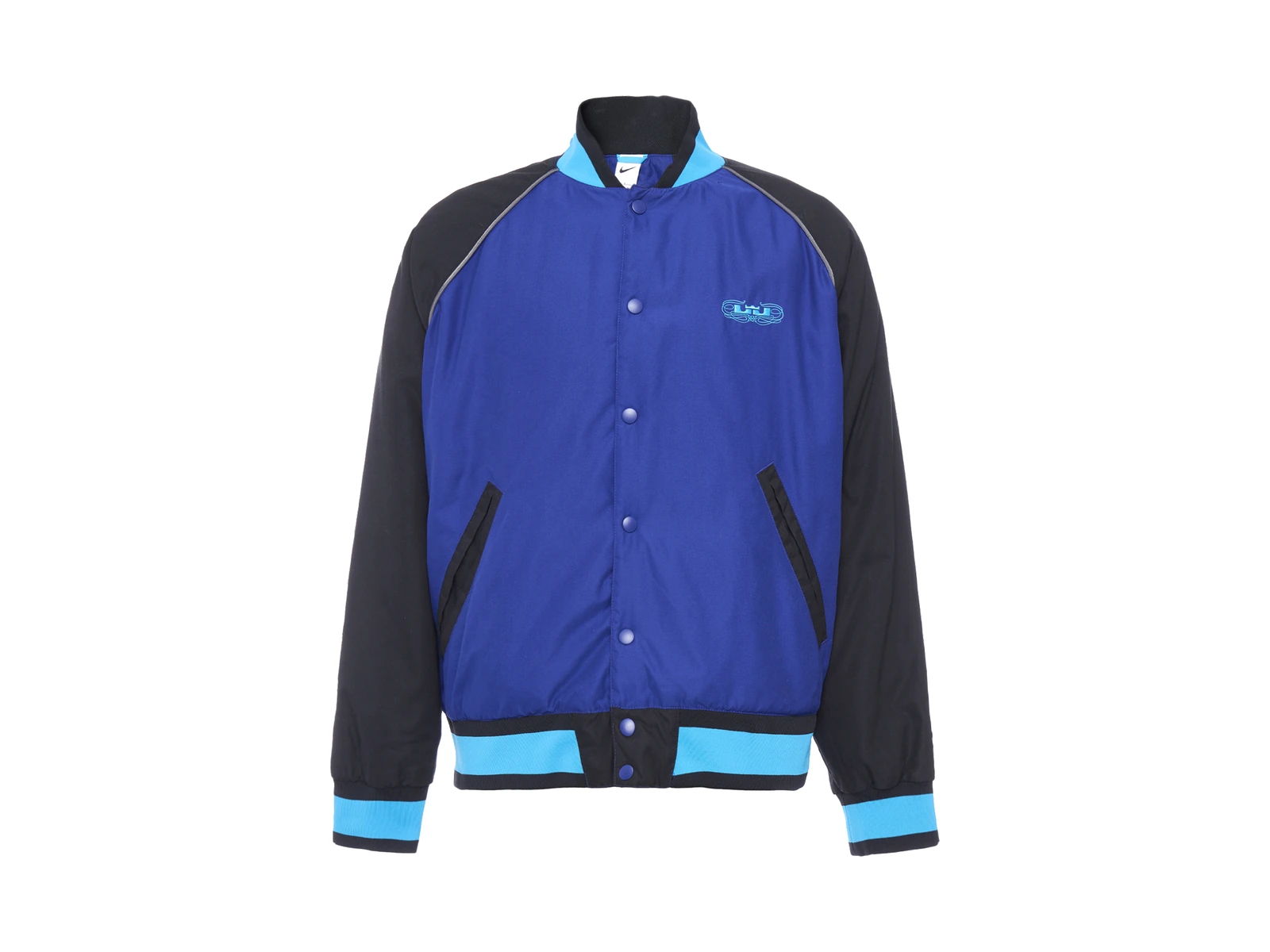 Nike Jackets Blue Stand Collar Moderate