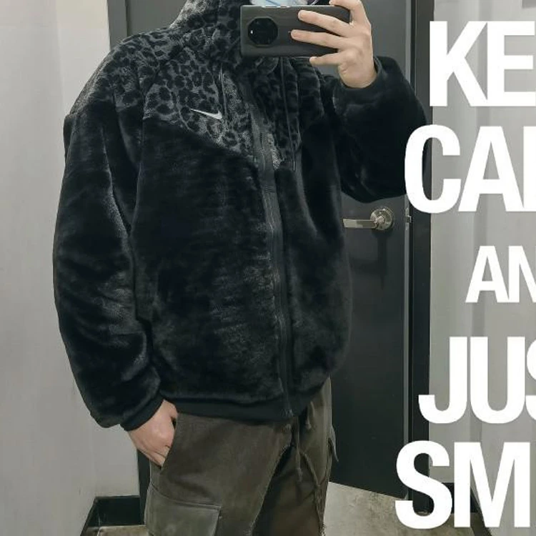 Nike Jackets Black Hooded