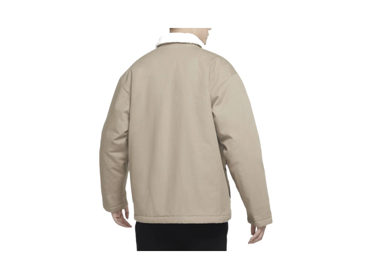Nike Jackets Khaki Lapel Moderate