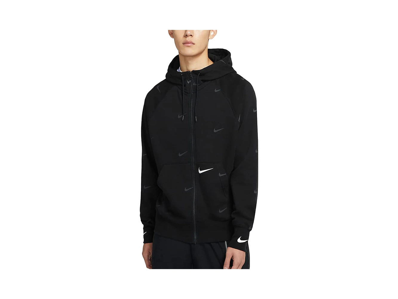 Nike Jackets Black Hooded Moderate Other