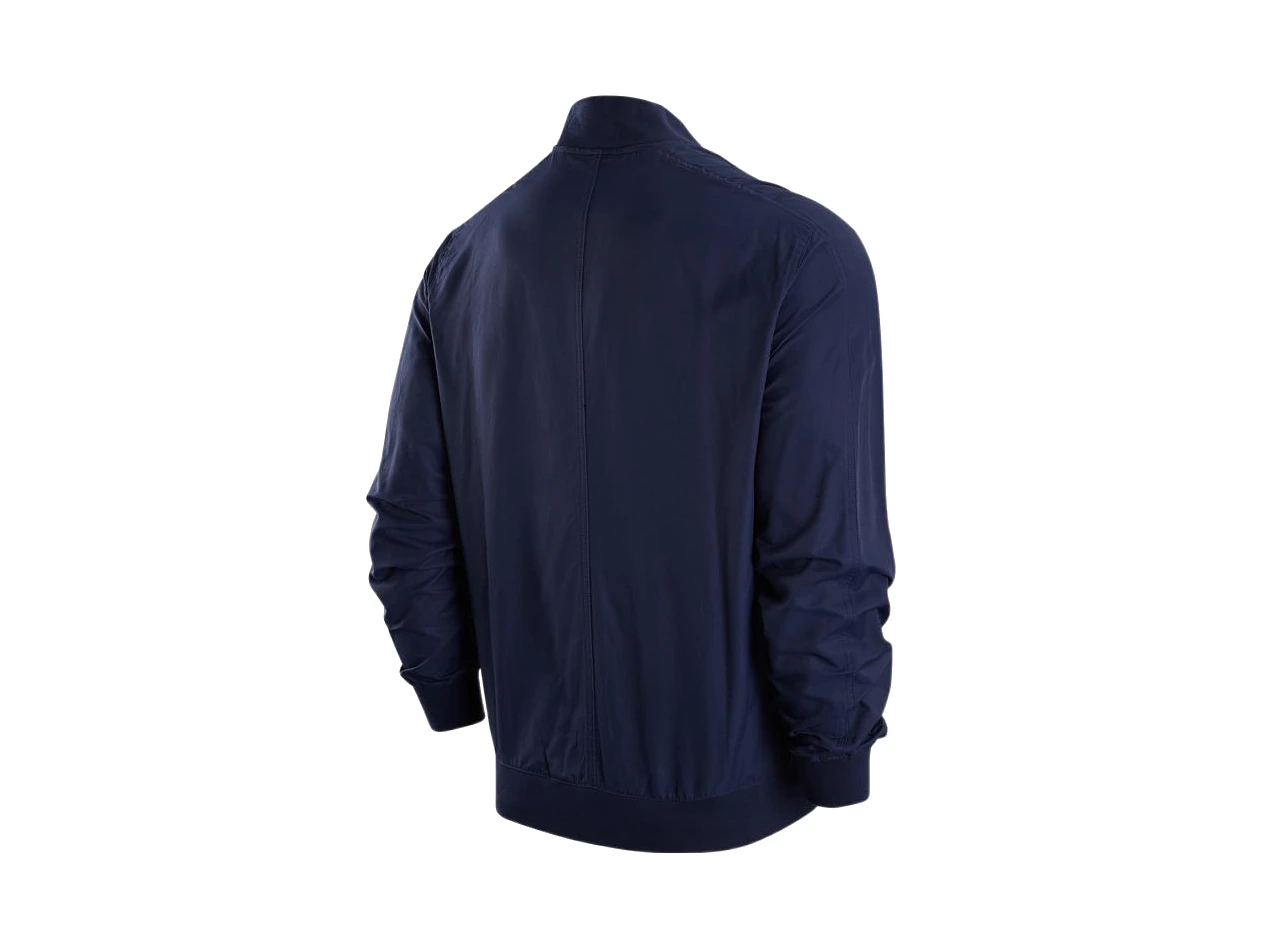 Nike Jackets Dark Navy Blue Stand Collar