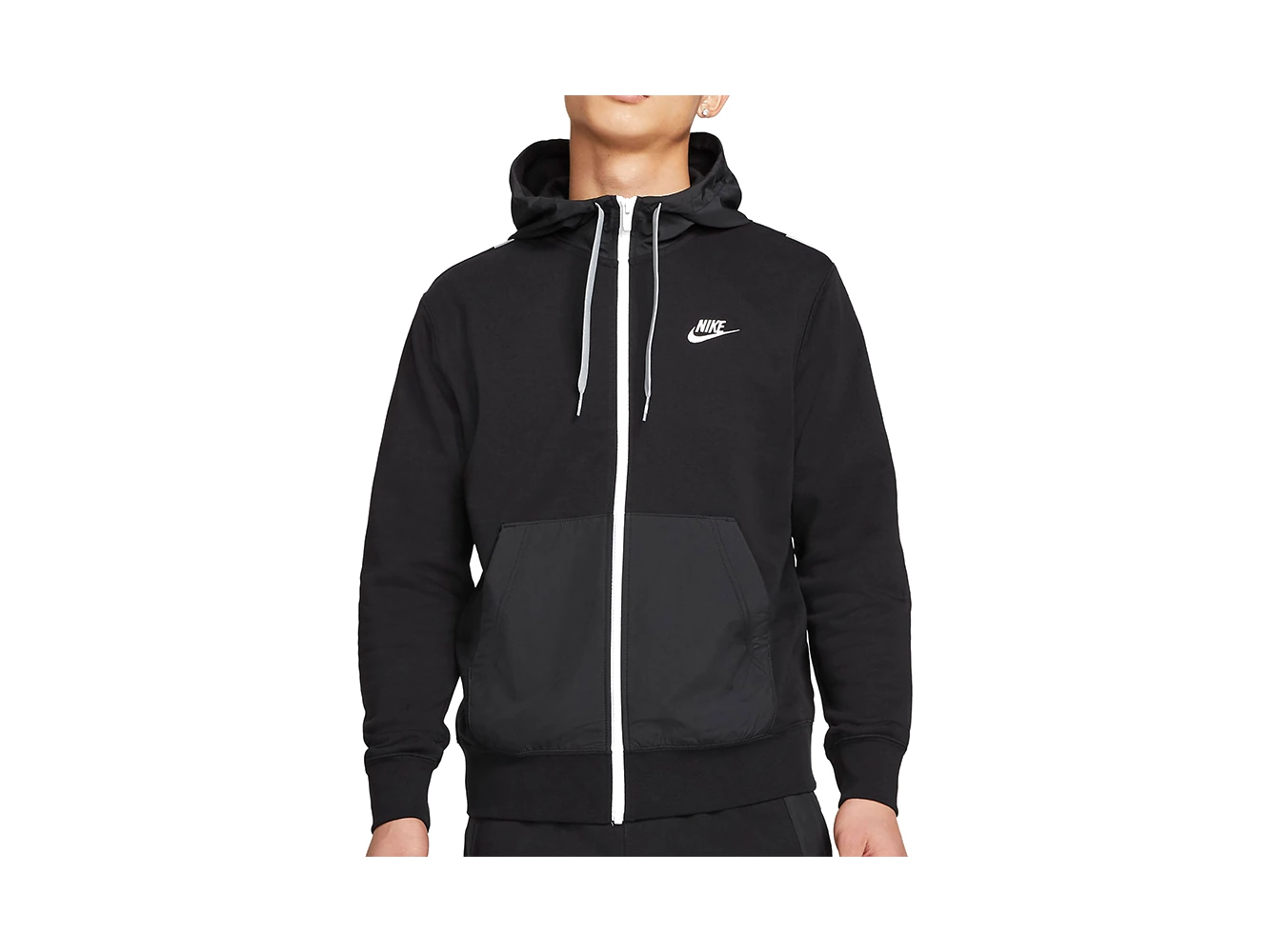 Nike Jackets Black Hooded