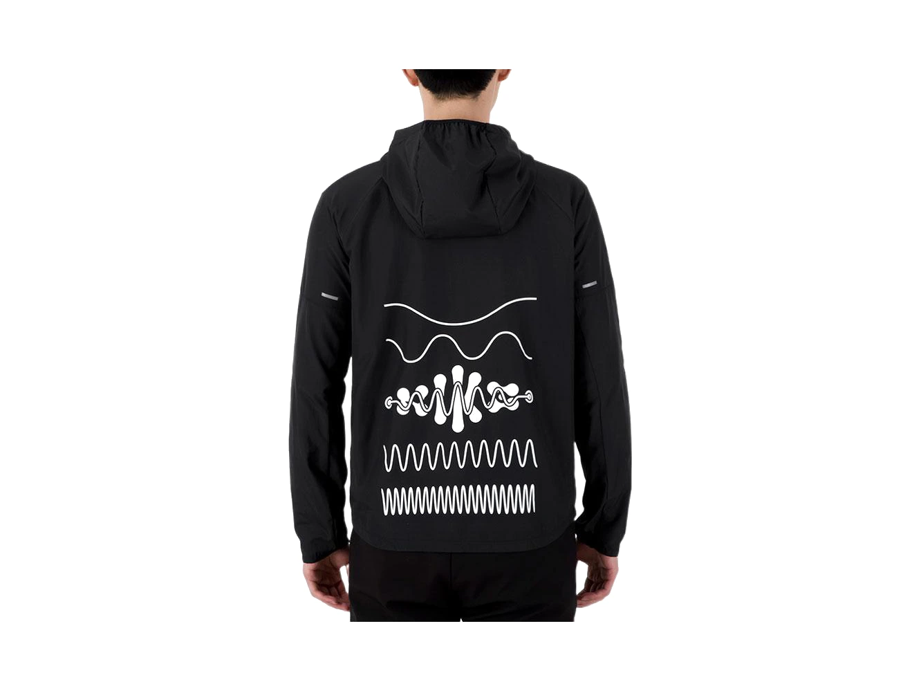 Nike Miler Jackets Black Hooded Moderate