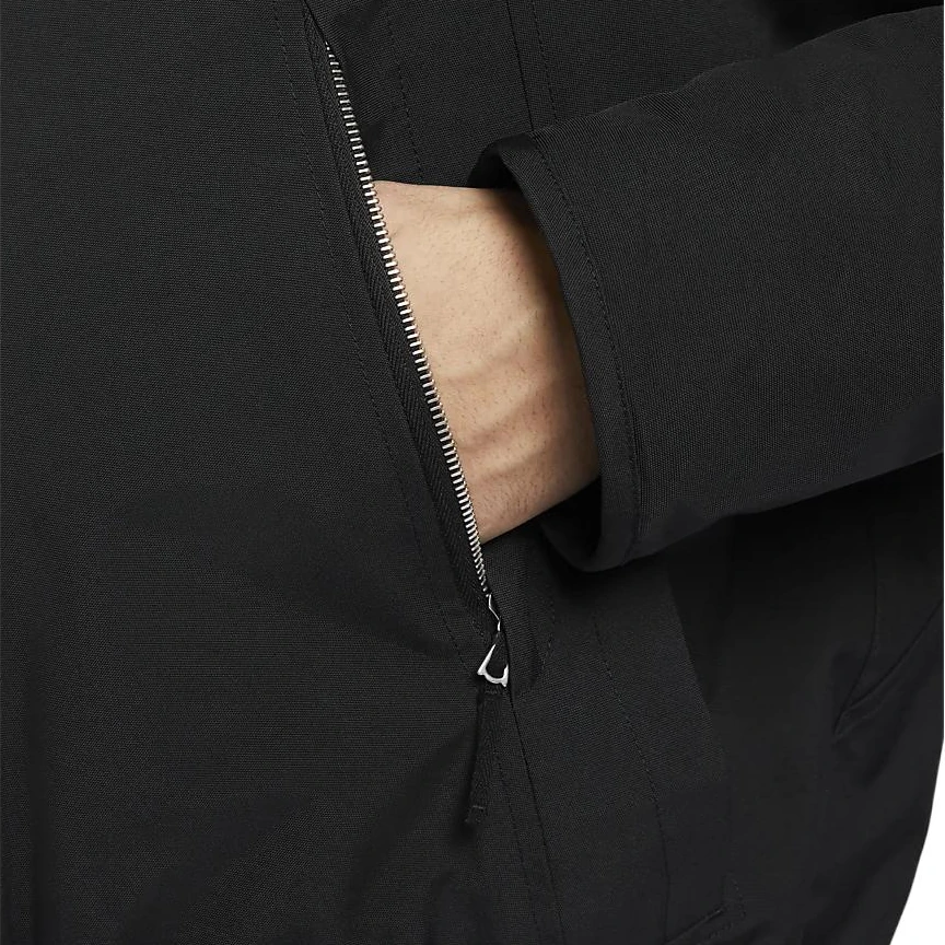 Nike Jackets Black Hooded Moderate Other