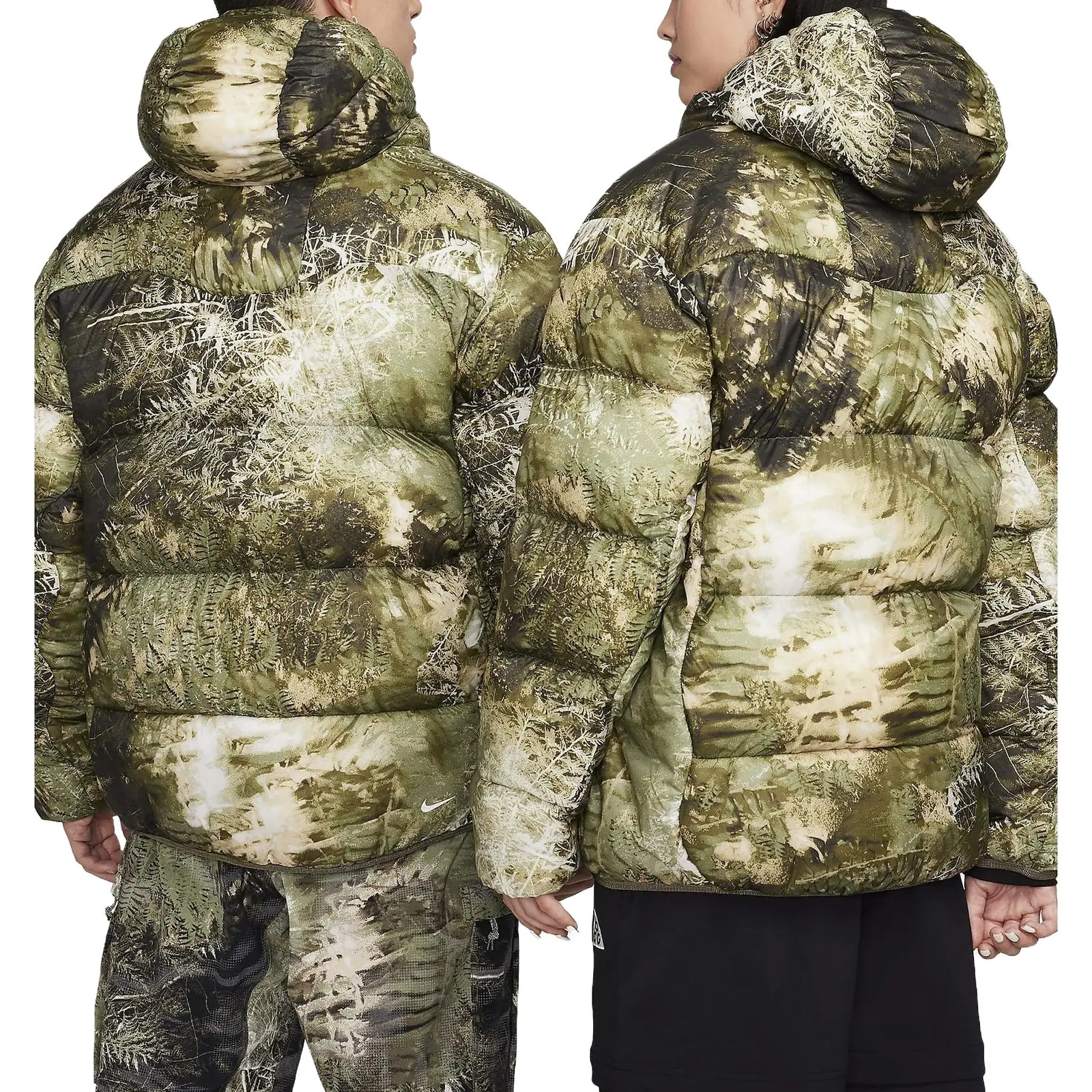 Nike ACG Jackets Oil Green Hooded