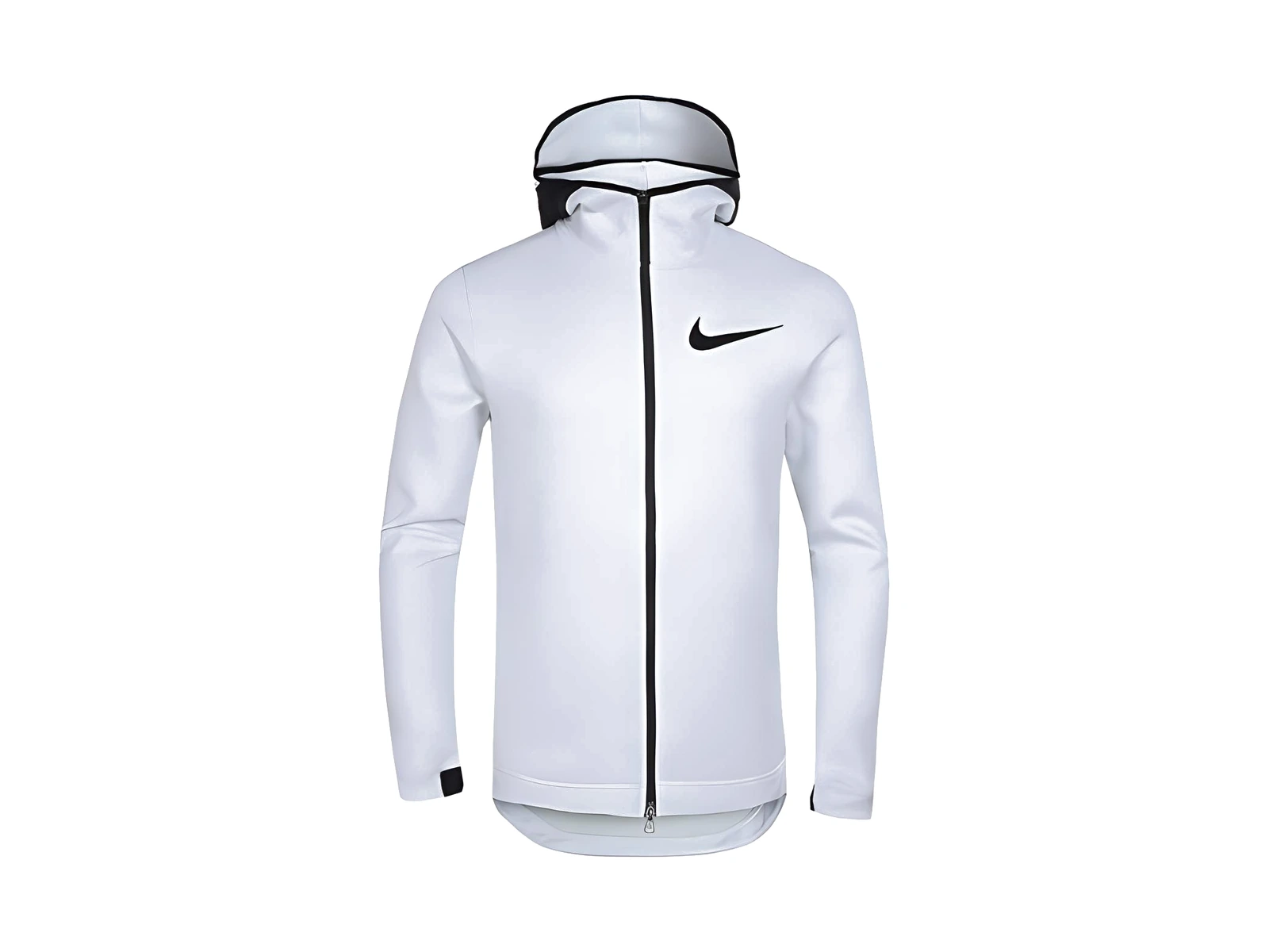 Nike Jackets White Hooded Moderate Other