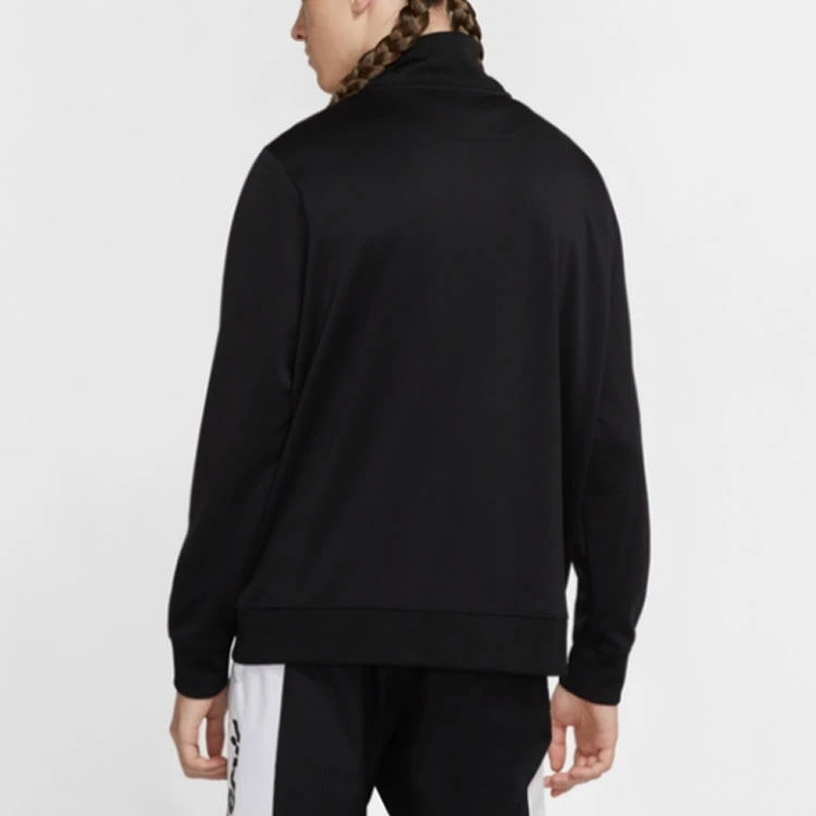 Nike Jackets Black Stand Collar Moderate
