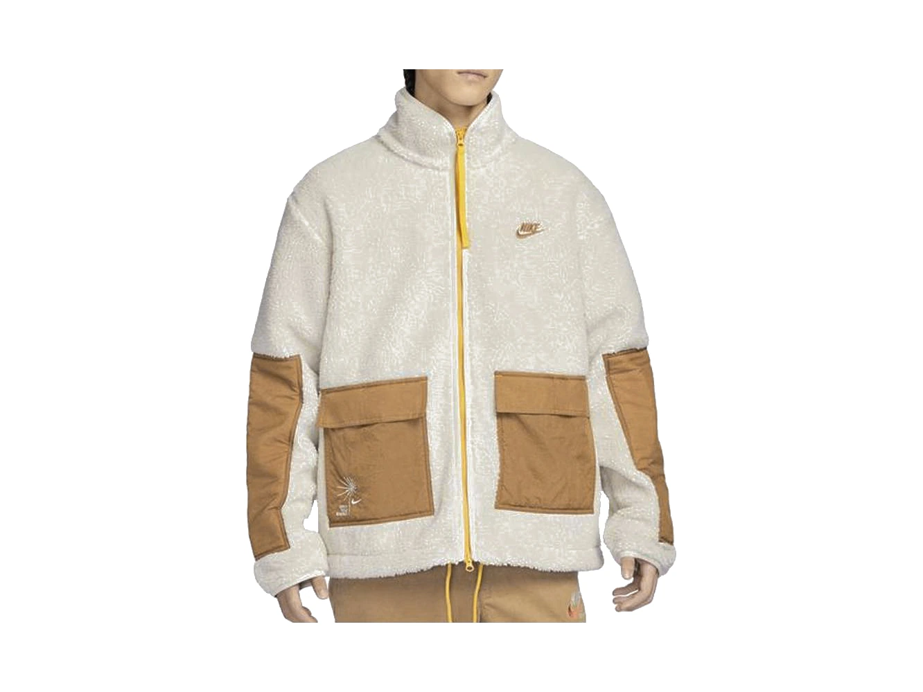 Nike Jackets Apricot Stand Collar