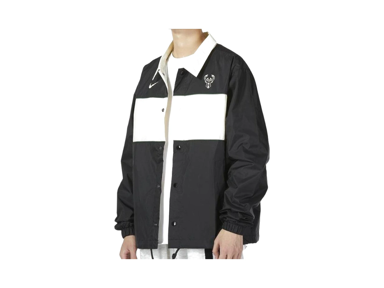 Nike Jackets Black Lapel Moderate