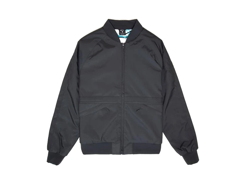 Nike Jackets Black Stand Collar Moderate