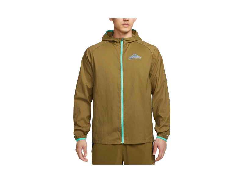 Nike Jackets Olive Green Hooded