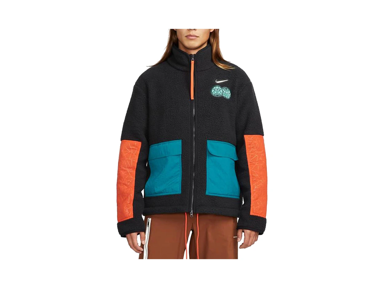 Nike CNY Color Block Logo Print Jacket
