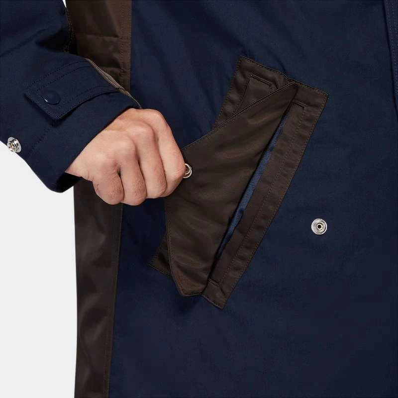 Nike Jackets Blue Hooded Thickened