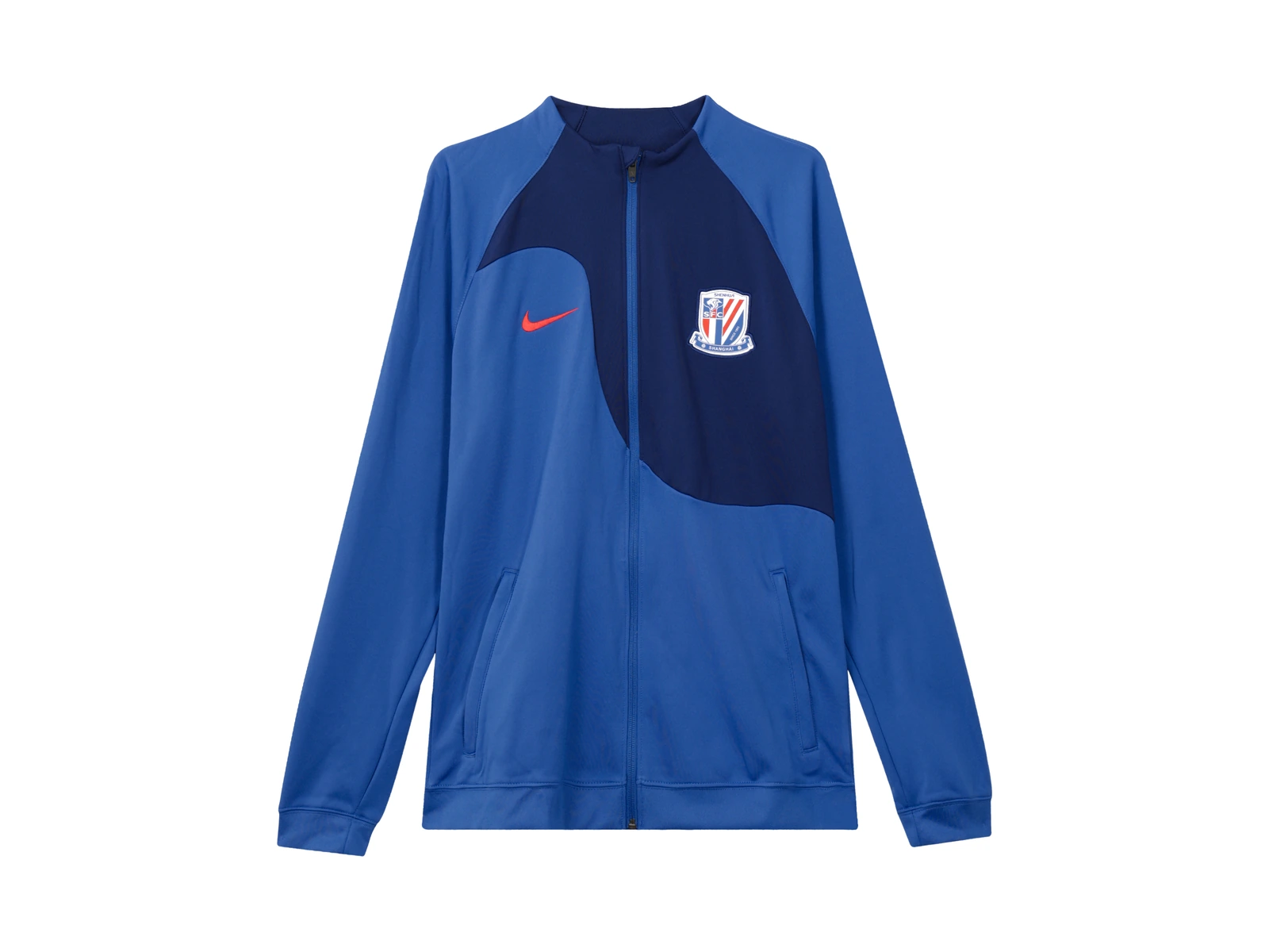 Nike Jackets Blue Stand Collar Moderate