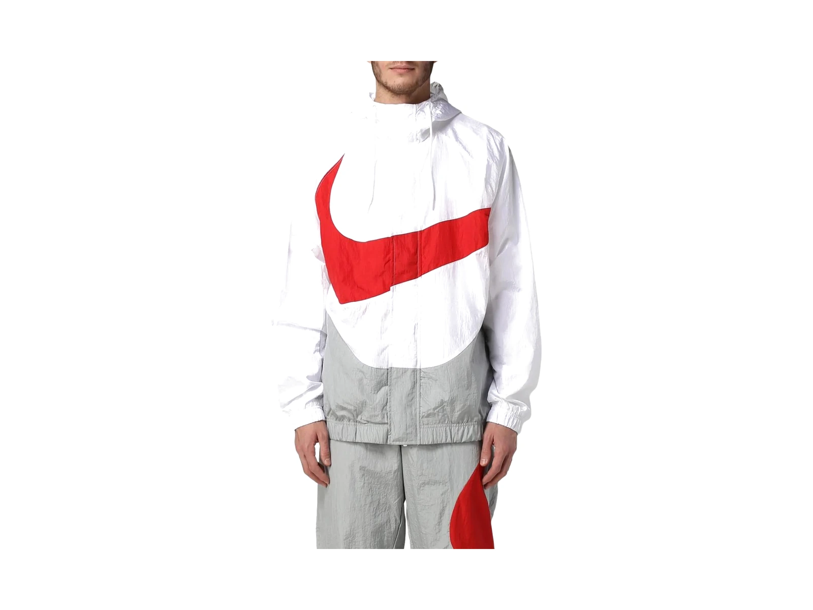 Nike Jackets White Hooded Moderate Other
