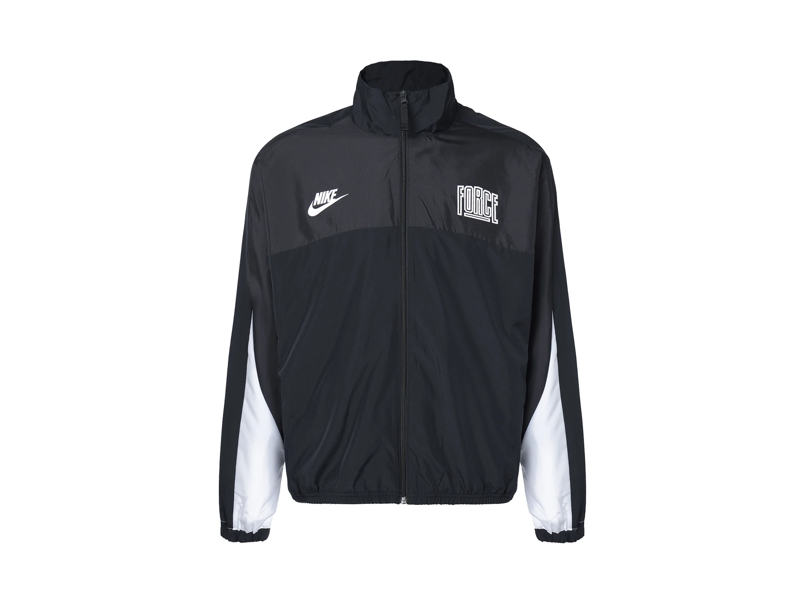 Nike Jackets Black Stand Collar Moderate