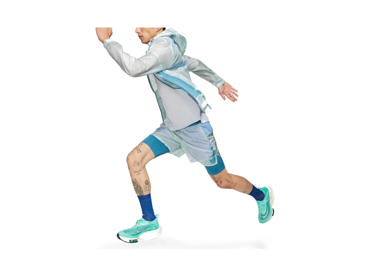 Nike Jackets Blue Hooded