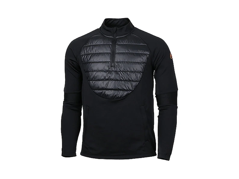 Nike Jackets Black Stand Collar Moderate