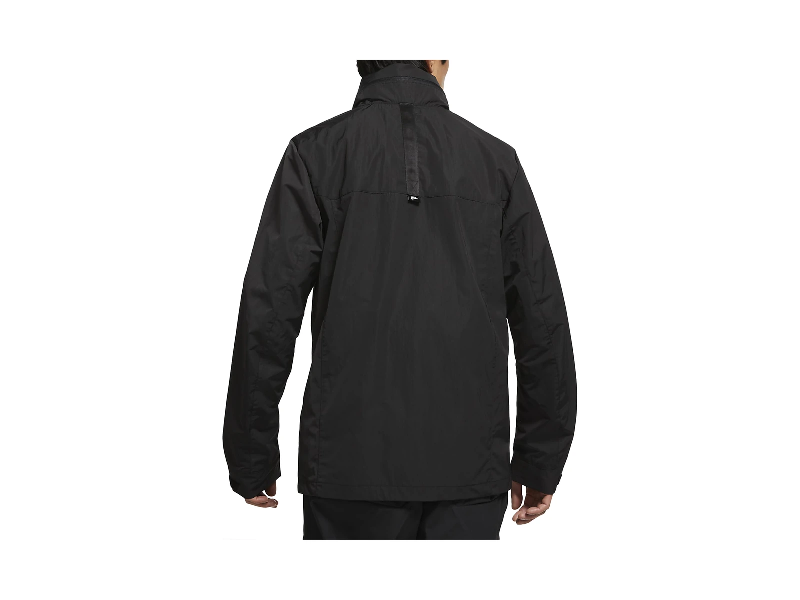 Nike Jackets Black Hooded (Detachable)