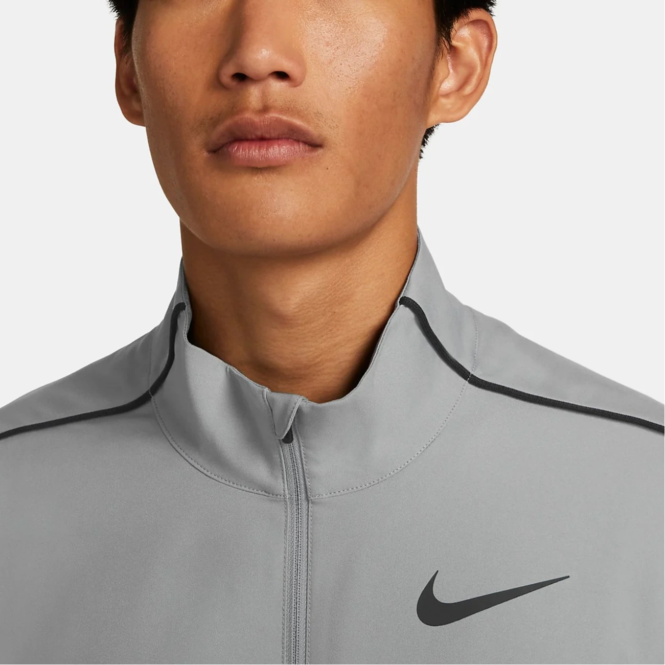 Nike Jackets Dark Gray Stand Collar