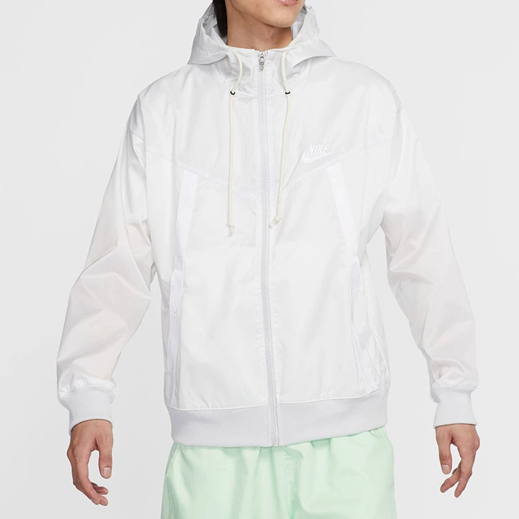 Nike Jackets White Hooded Moderate Other