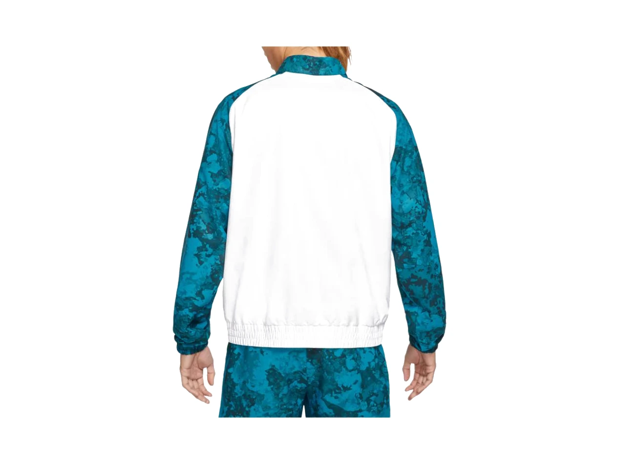 Nike Jackets Abyss Green Stand Collar