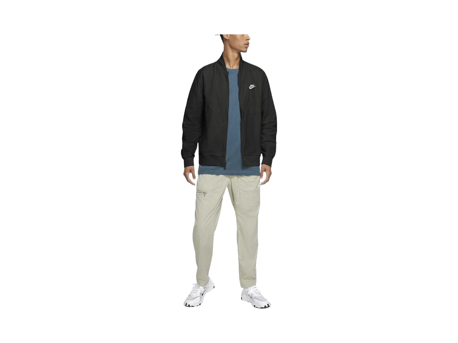 Nike Jackets Black V-neck Moderate Other