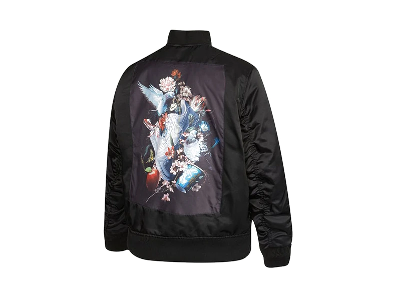 Nike Jackets Black Baseball Collar