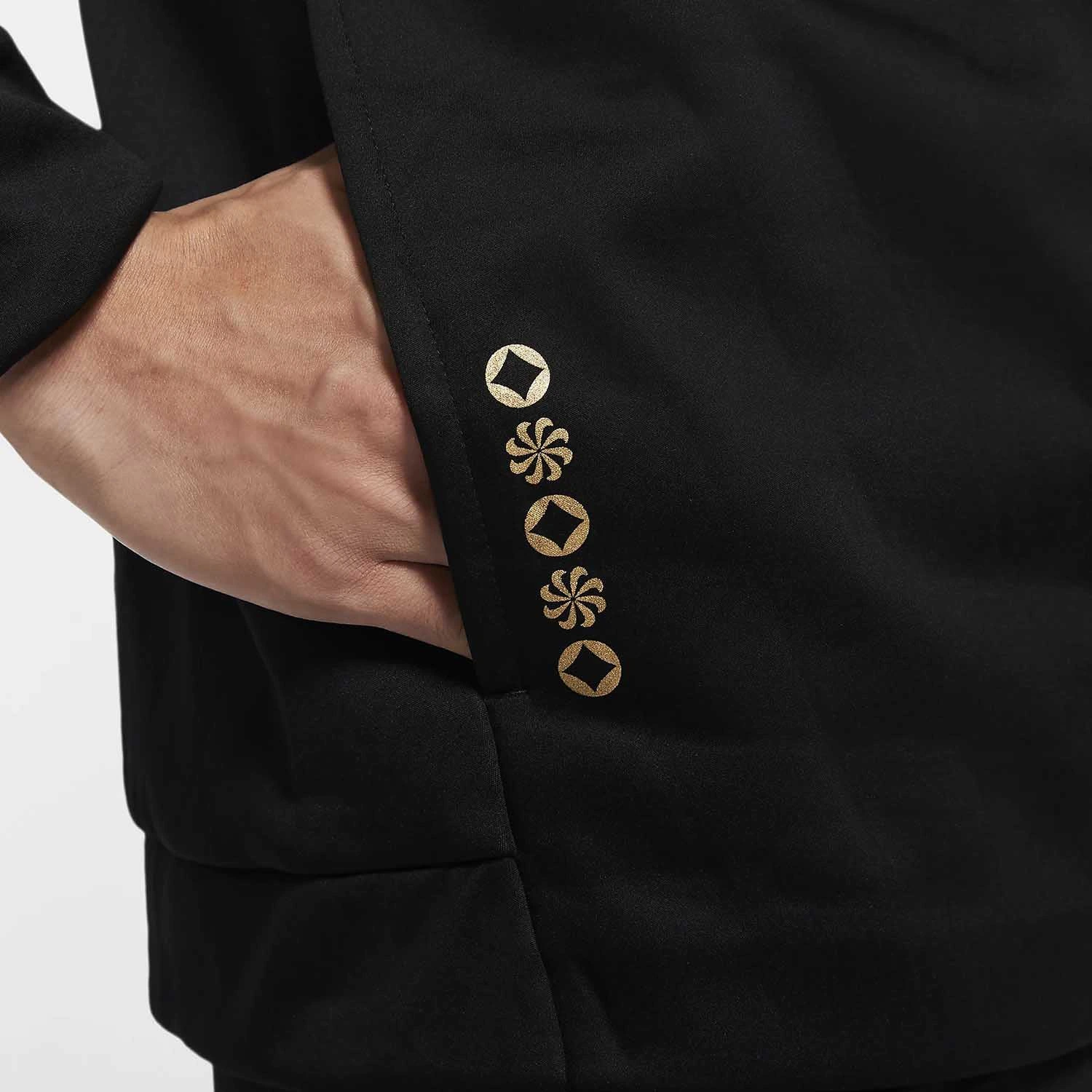 Nike Jackets Black Hooded