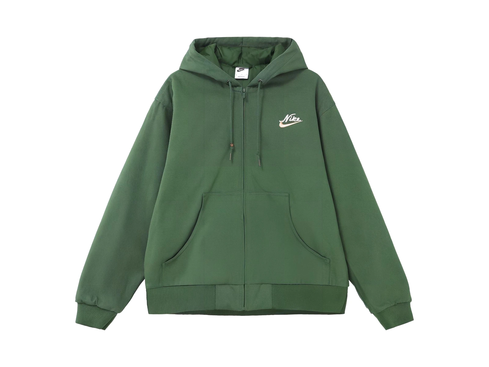 Nike Jackets Green Hooded