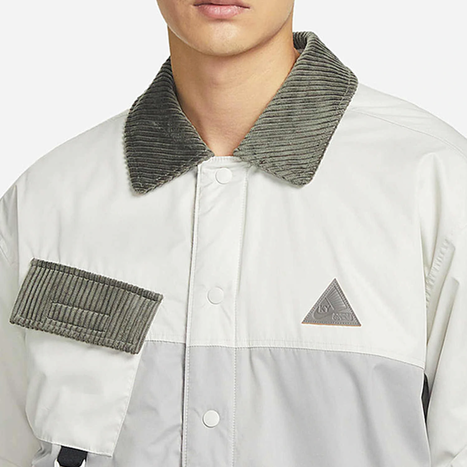 Nike Jackets Gray Lapel Moderate Other
