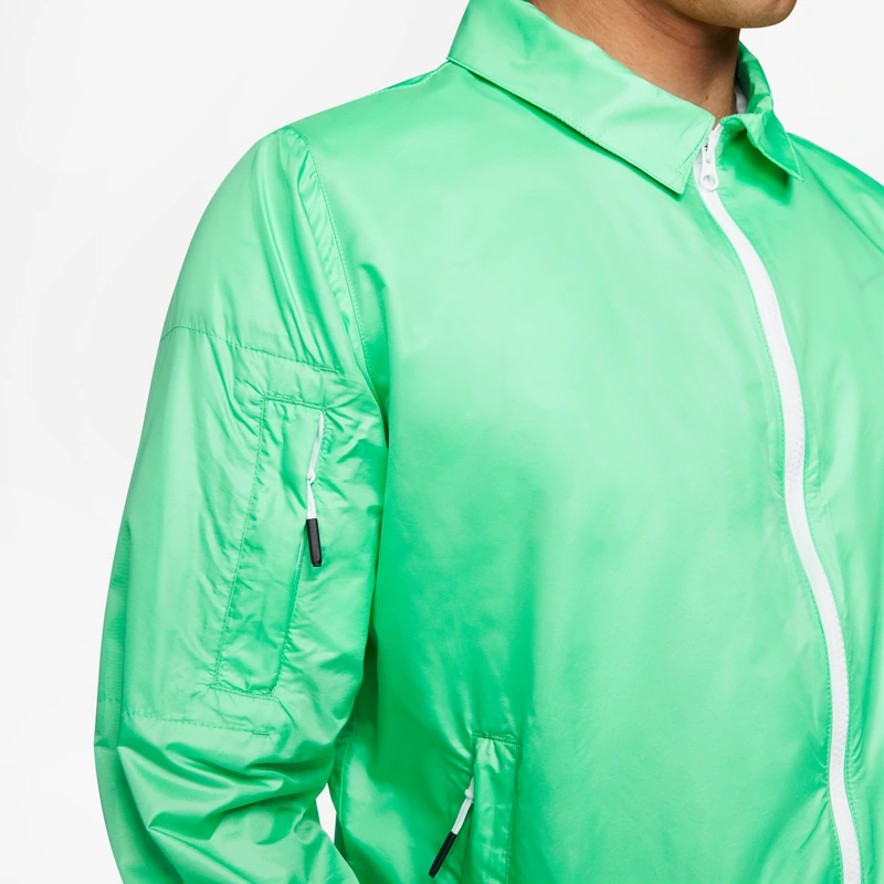 Nike Jackets Spring Green Lapel Moderate