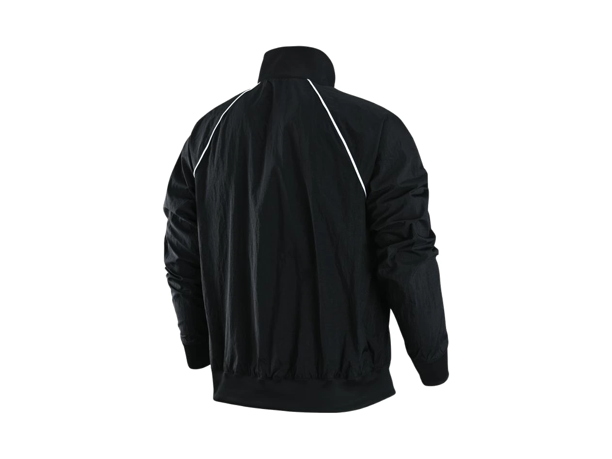Nike Jackets Black Stand Collar Moderate